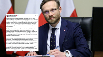 Zbigniew Bogucki odpowiada Tuskowi w sprawie cen paliw