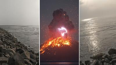efekt wulkanu Anak Krakatau?