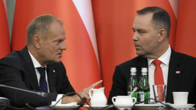 Karol Nawrocki i Donald Tusk