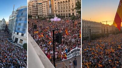demonstracje w Hiszpanii
