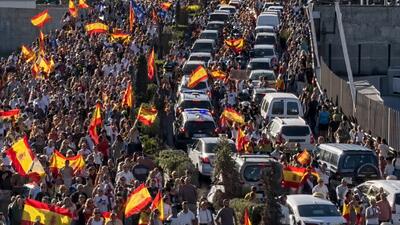 protesty w Hiszpanii - Ceuta