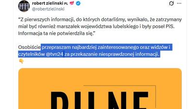 kolejne przeprosiny z redakcji TVN24