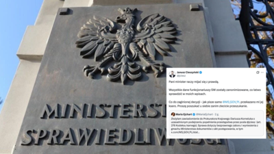 Janusz Cieszyński gasi Ejchart po zawiadomieniu do prokuratury. „Proszę poszukać u siebie”