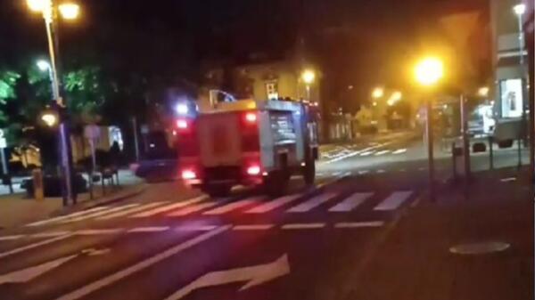 wypadek wozu strażackego