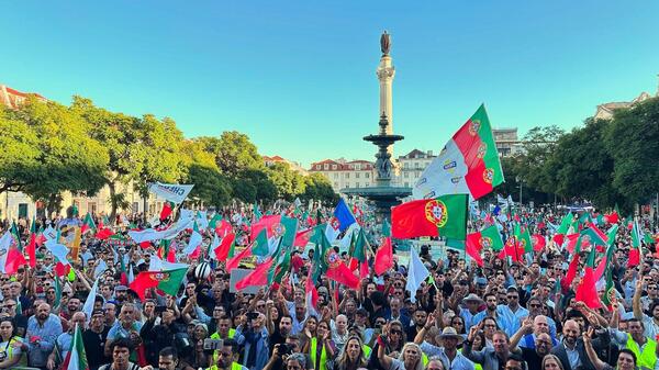 Protesty w Portugalii