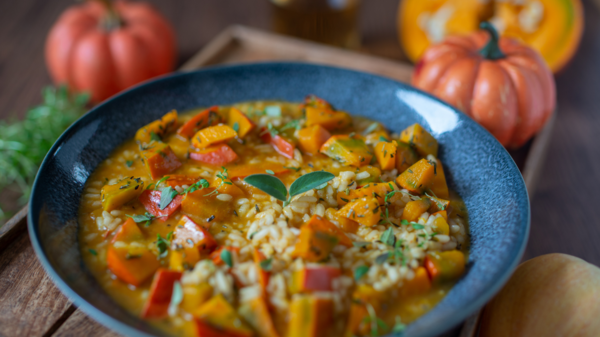 Jesienne risotto z dynią