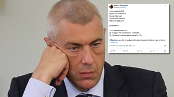 Giertych twitter