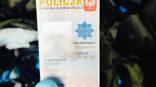 policja, legitymacja