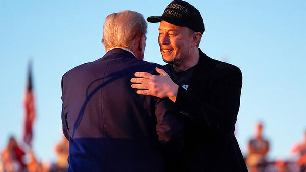 Elon Musk i Donald Trump