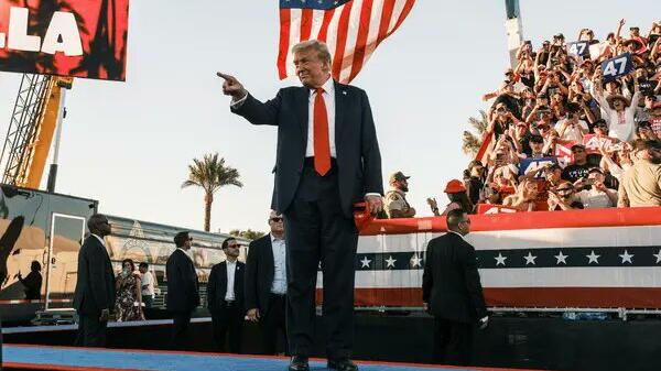 Donald Trump w Kalifornii