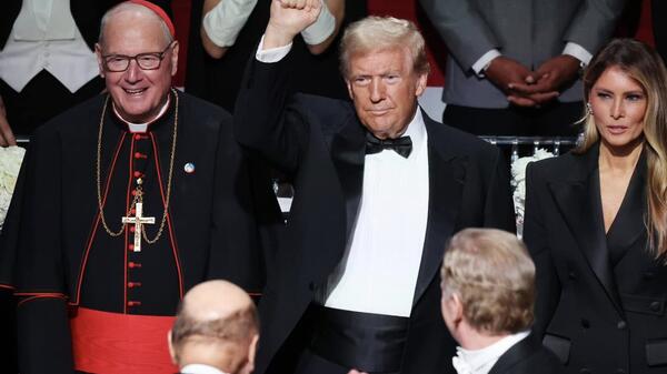 Donald Trump na kolacji Ala Smitha
