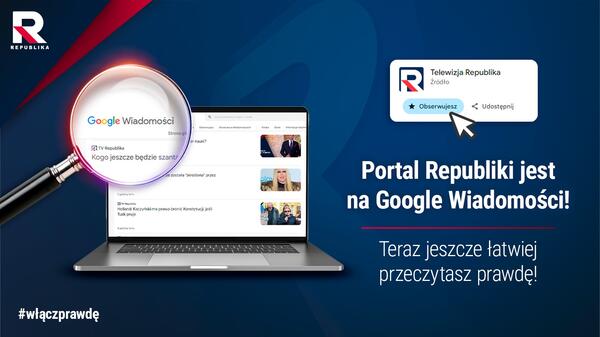 google wiadomości, republika