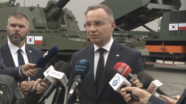 prezydent duda, konferencja, republika