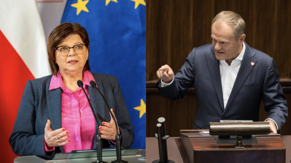izabela leszczyna, donald tusk