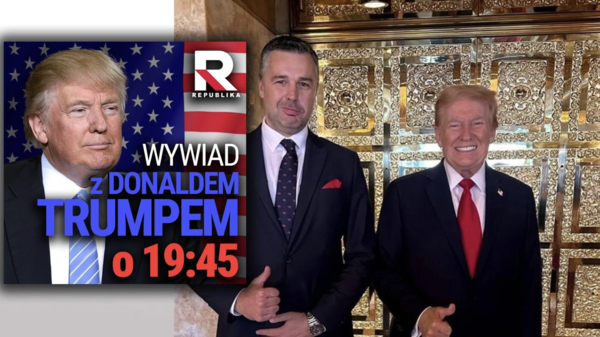 Republika, wywiad, Rachoń, Trump