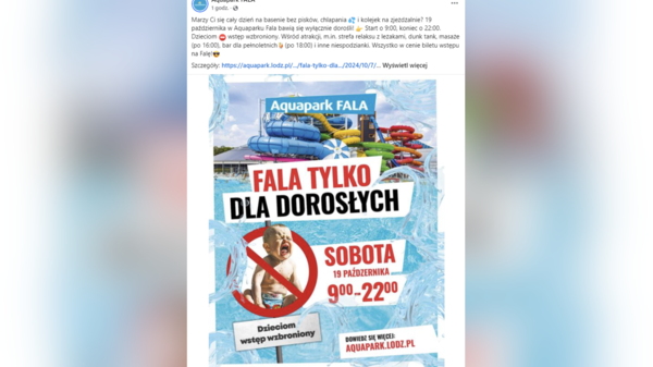 aquapark, łódź