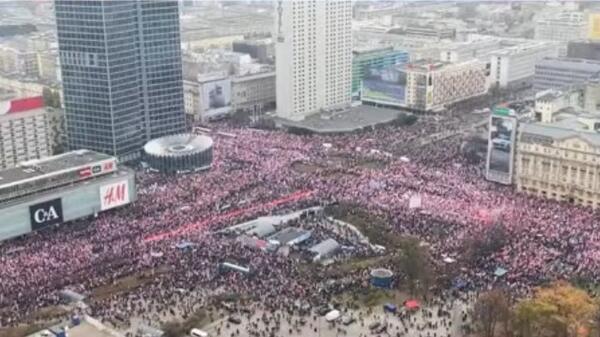 frekwencja, Polacy, Polska, Warszawa, marsz niepodległości