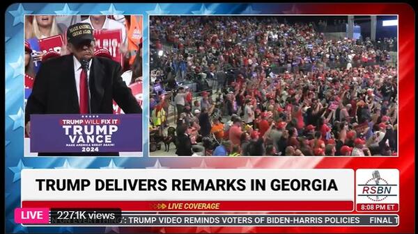 Donald Trump w Macon