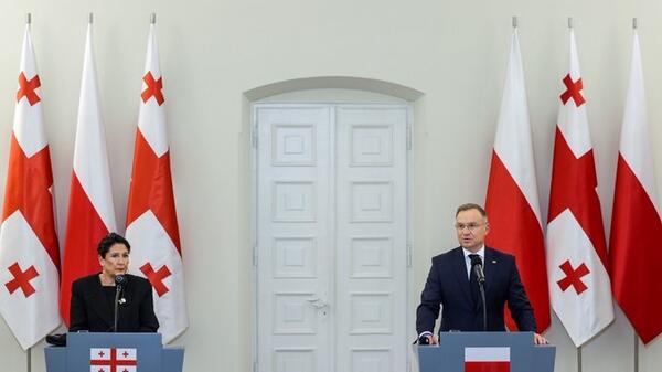Prezydent Gruzji i Polski