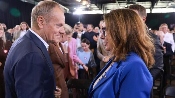 Tusk i Kidawa-Błońska