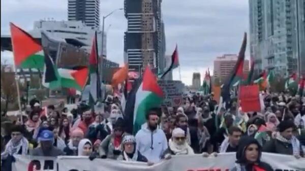 Protest w Mississaudze