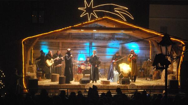 żywa szopka