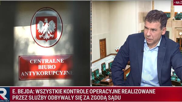 Bejda ostrzega przed likwidacją CBA: To zagrożenie dla Polski!