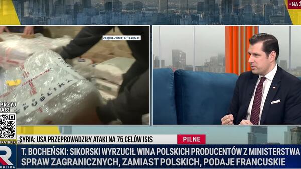 Bocheński krytykuje Sikorskiego: „Nie ma już polskich win w MSZ”