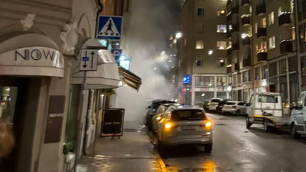eksplozja w Sztokholmie