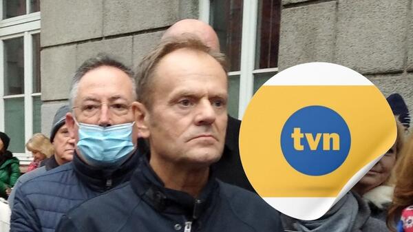 Tusk i TVN
