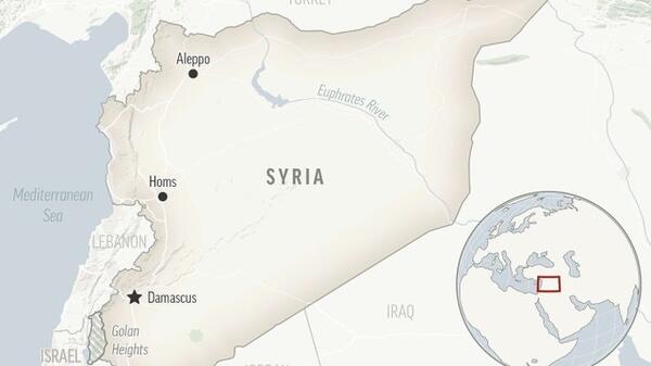 Syria mapa