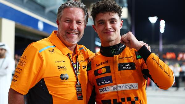 Zak Brown i Norris