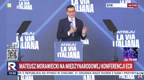 mateusz morawiecki, rzym