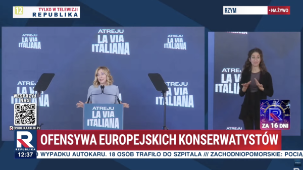 meloni, rzym, konferencja