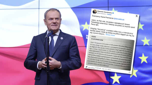 donald tusk, cenckiewicz