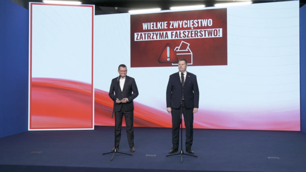 wybory, konferencja