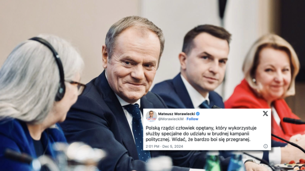 donald tusk, morawiecki, wpis