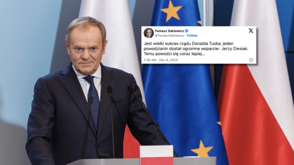 Donald Tusk, Tomasz Sakiewicz