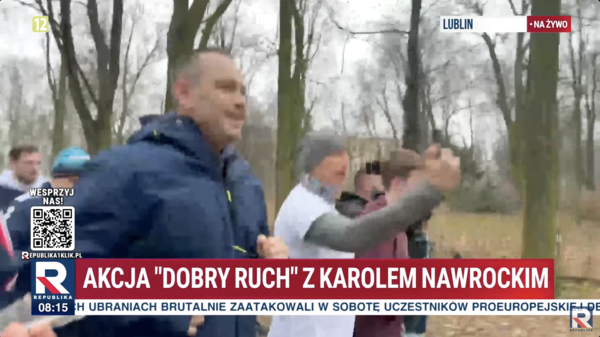karol nawrocki, bieganie