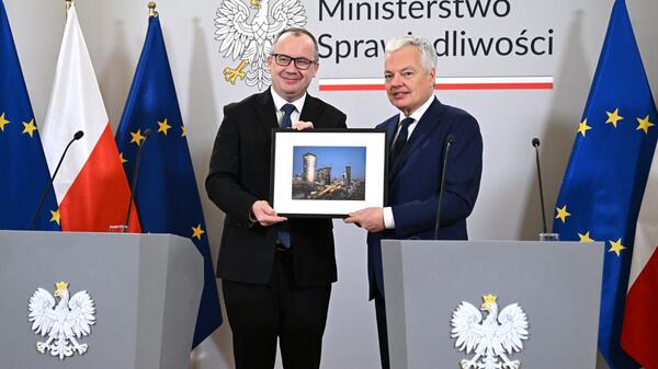 Filary praworządności: Adam Bodnar i Didier Reynders