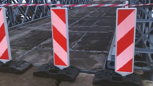 Most zamknięto po odjeździe dygnitarza Tuska