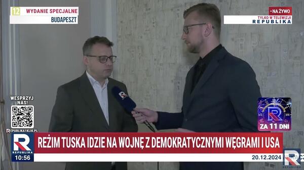 Romanowski o azylu na Węgrzech: „To dowód na prześladowania polityczne w Polsce”