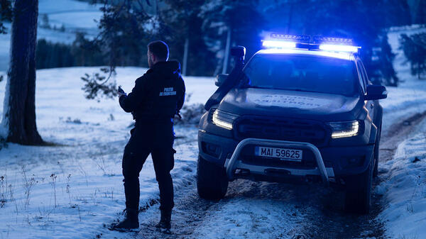 policja rumuńska