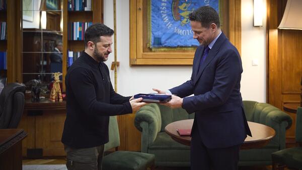 zelenski, trzaskowski