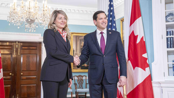 Melanie Joly i Marco Rubio
