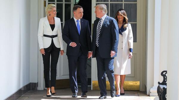 Prezydenci USA i Polski lubią się i cenią