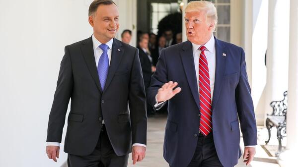 Duda gratuluje Trumpowi objęcia urzędu