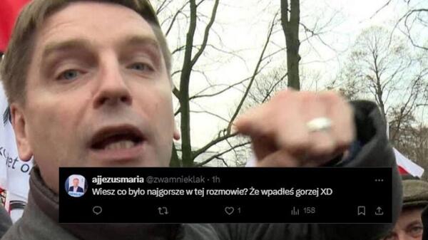 Lis o „wywiadzie” z Nawrockim. „Wypadłeś gorzej od Nawrockiego, którego nie było...”