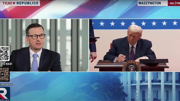 Morawiecki o relacjach polsko-amerykańskich: „Zaprzysiężenie Trumpa zwiastuje zmiany w Europie”