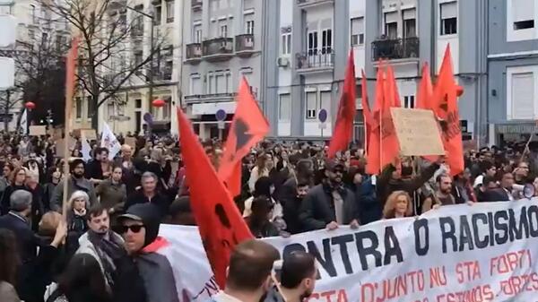 protesty w Portugalii